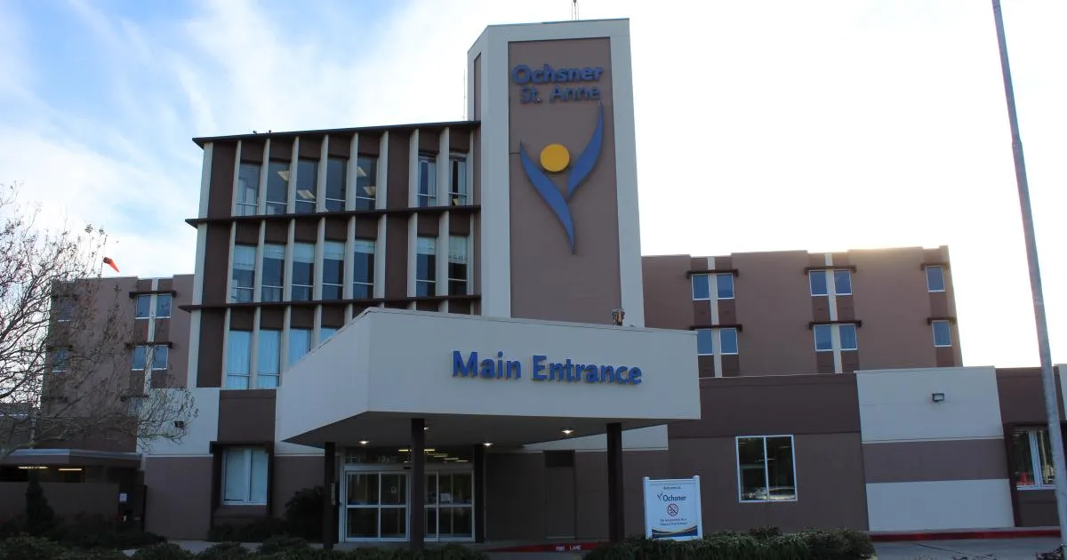 Ochsner Saint Anne General Hospital - Facility Image