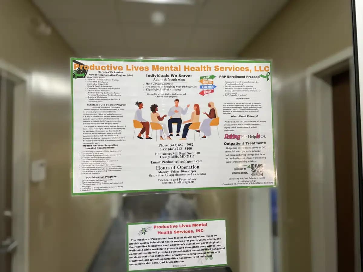 Productive Lives Mental Health LLC - Thumbnail 4